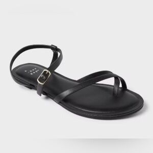 a new day Black Sandals